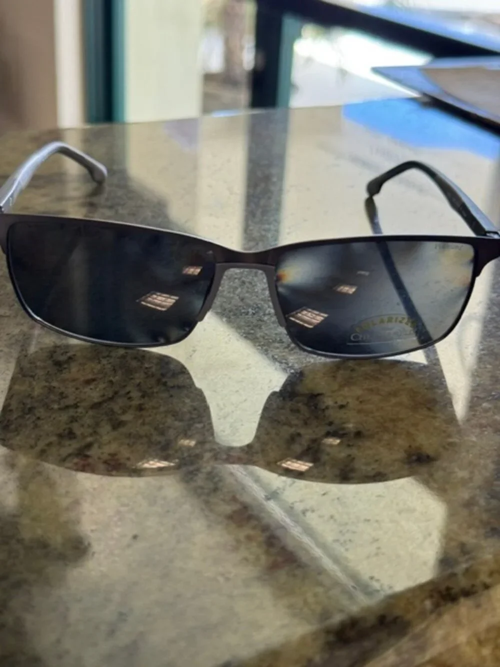 Chesterfield CH 22/S Metal Rectangular Men's Polorized Sunglasses 60 16 150 -NEW